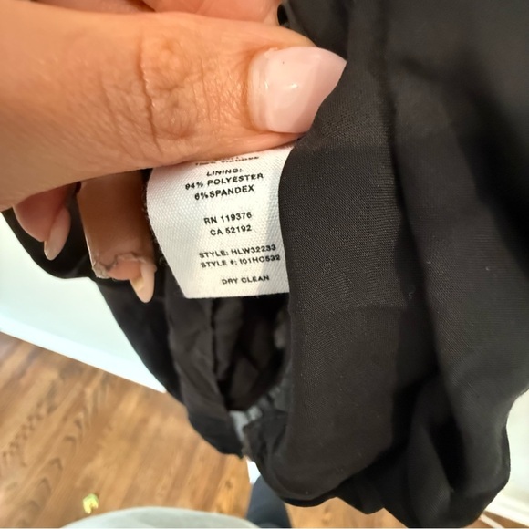 Helmut Lang Asymmetrical Minimalist Black Silk Top new with tag Medium 1894 - Picture 6 of 12